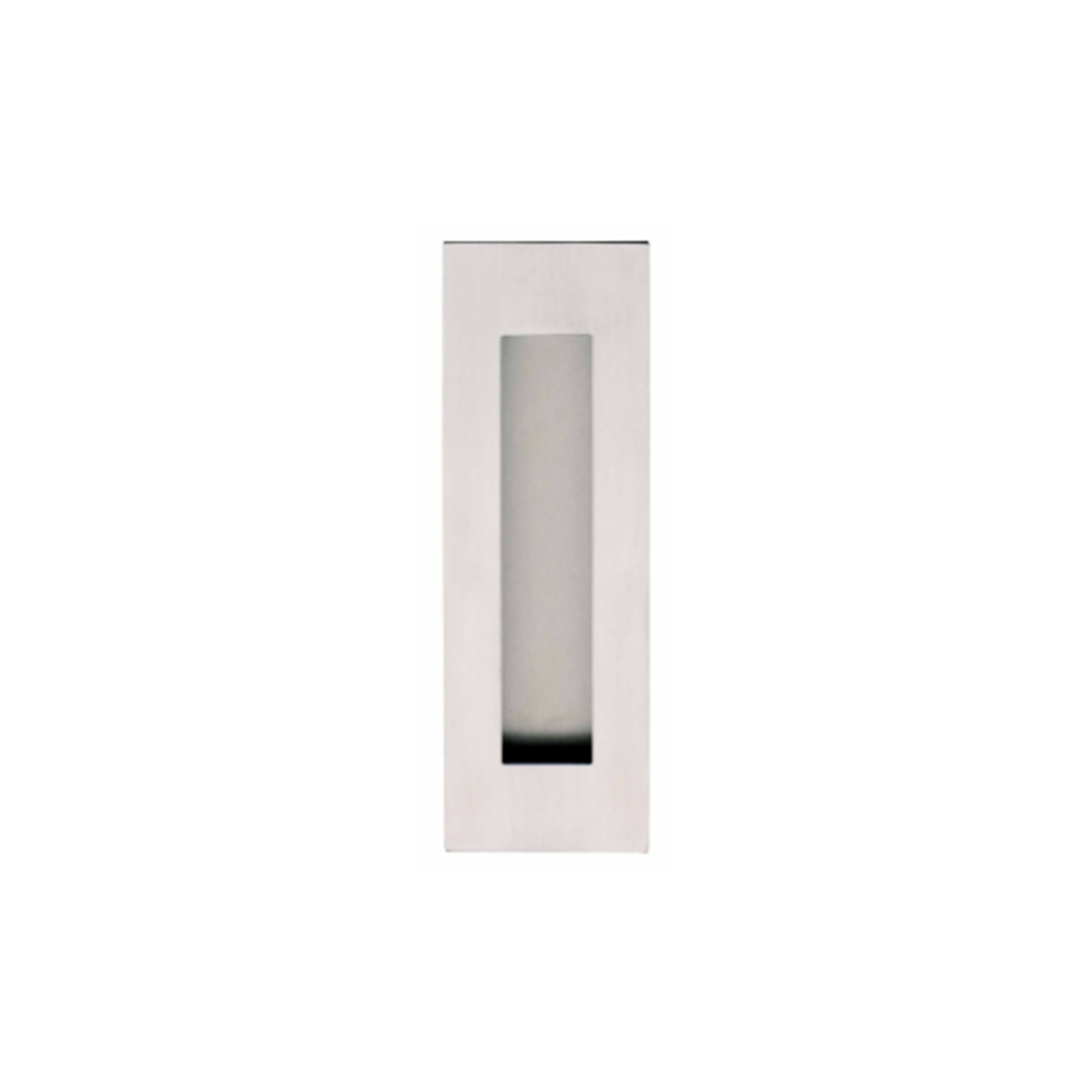 Schlage Rectangular Flush Pull with Square Ends (Concealed Fixing) in Satin Stainless Steel